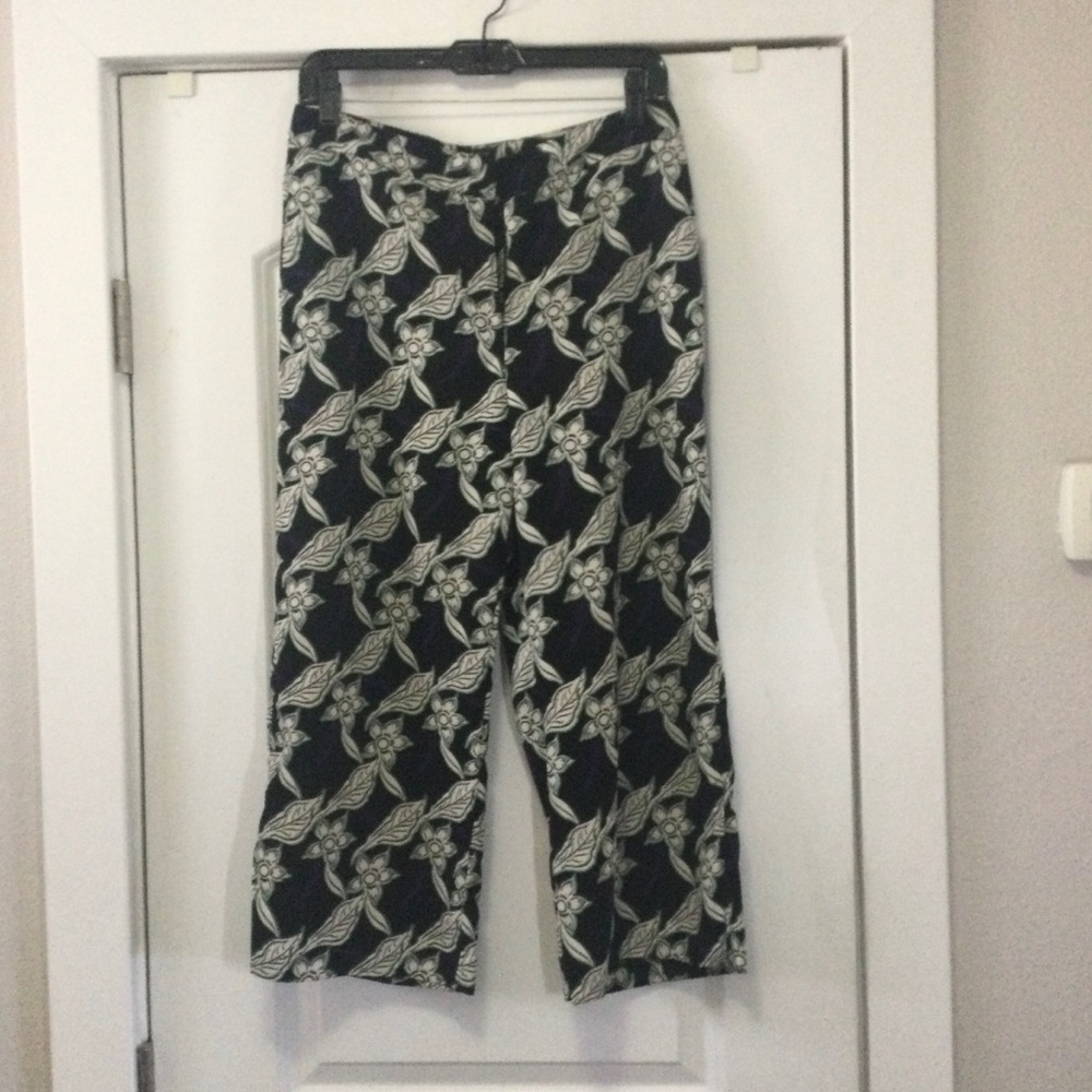 Topshop Flowy, Cropped Pants